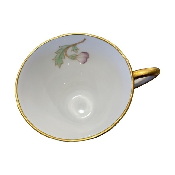 ROYAL Stafford Vintage Pastel Poppy Floral Teacup & Saucer. - Picture 10 of 12